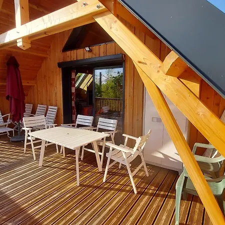 Climatise Grande Terrasse Parking Prive 샬레 Coublevie
